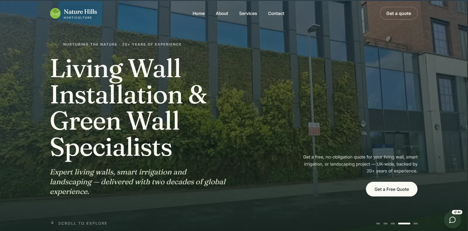 Nature Hills UK — Website, Marketing marketing & SEO