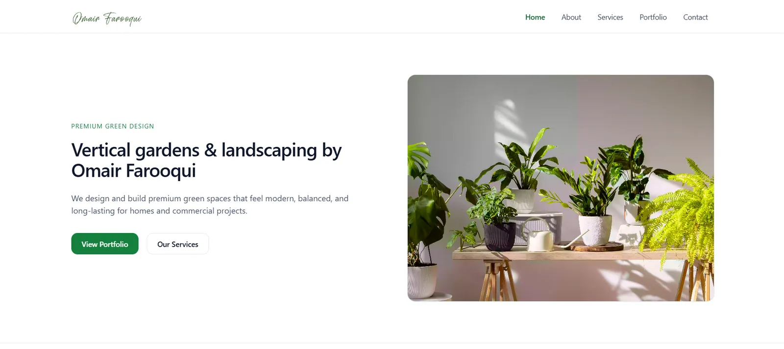 Omair Farooqui — Website, Marketing marketing & SEO